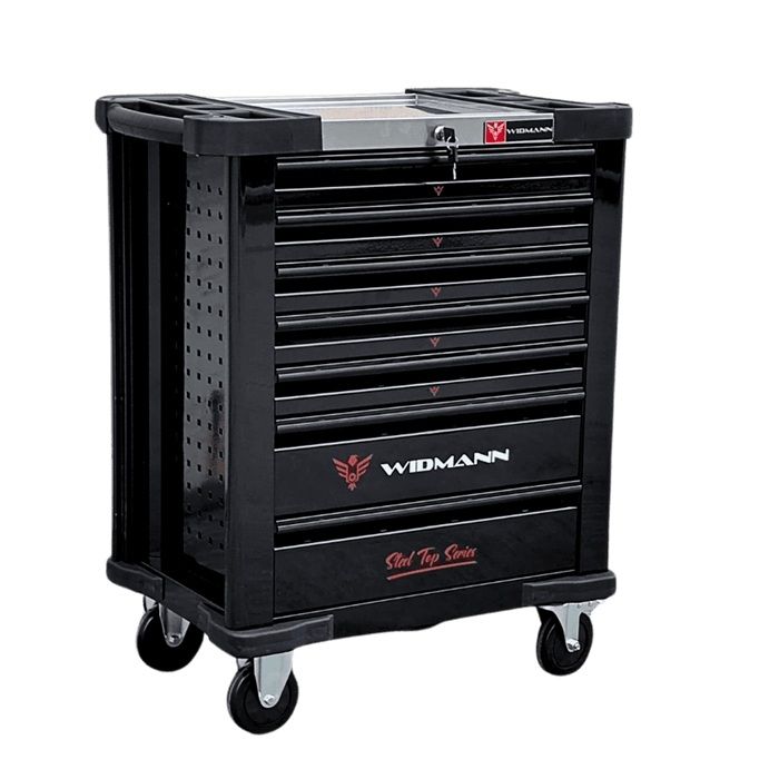 Servante a outils Vide 7 tiroirs WIDMANN + placard latéral de rangement