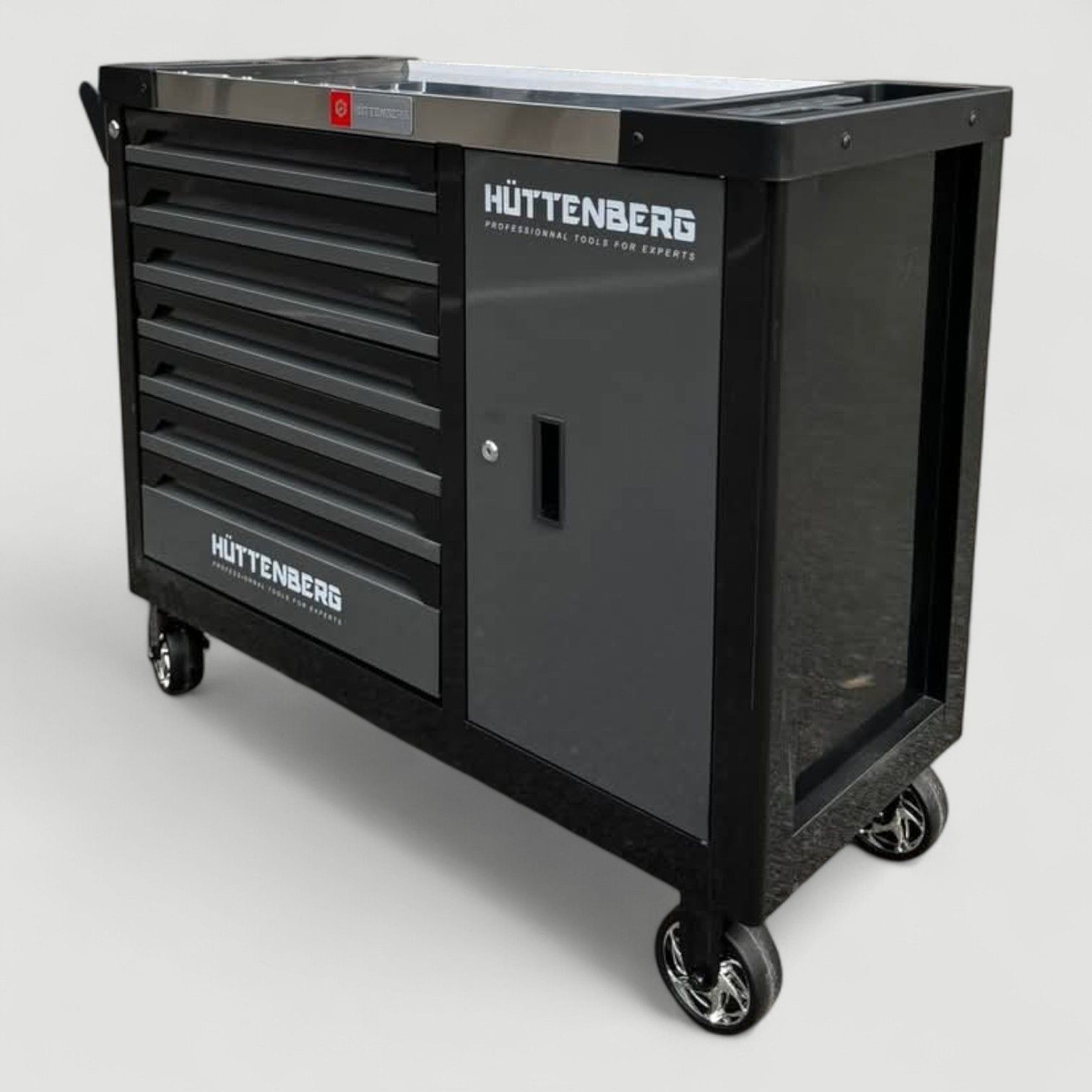 Servante Atelier XXL Huttenberg Kingsize 7 tiroirs 7 remplis + clé dynamométrique 40-210nm