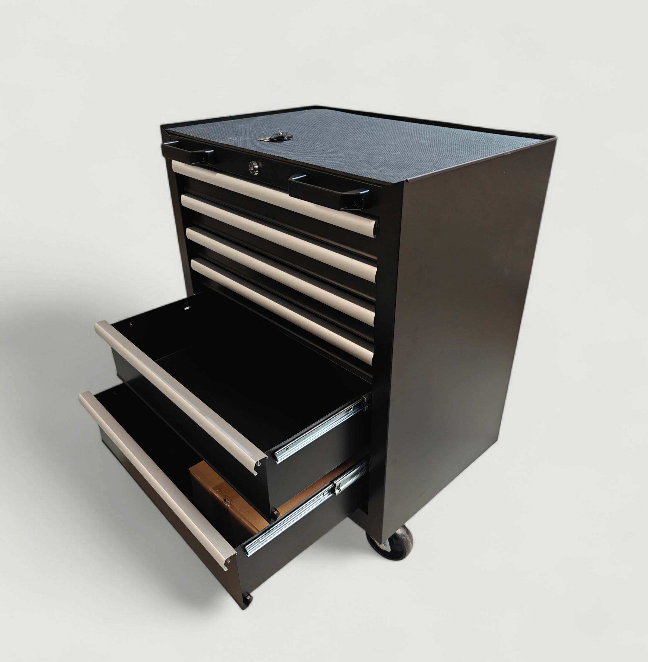 Servante d&rsquo;atelier vide 6 tiroirs surbaissée 80cm Dstoolpro