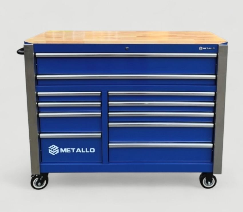 Servante a outils XXXL 11 tiroirs 9 remplis – Outillage poids lourd Agricole Metallo